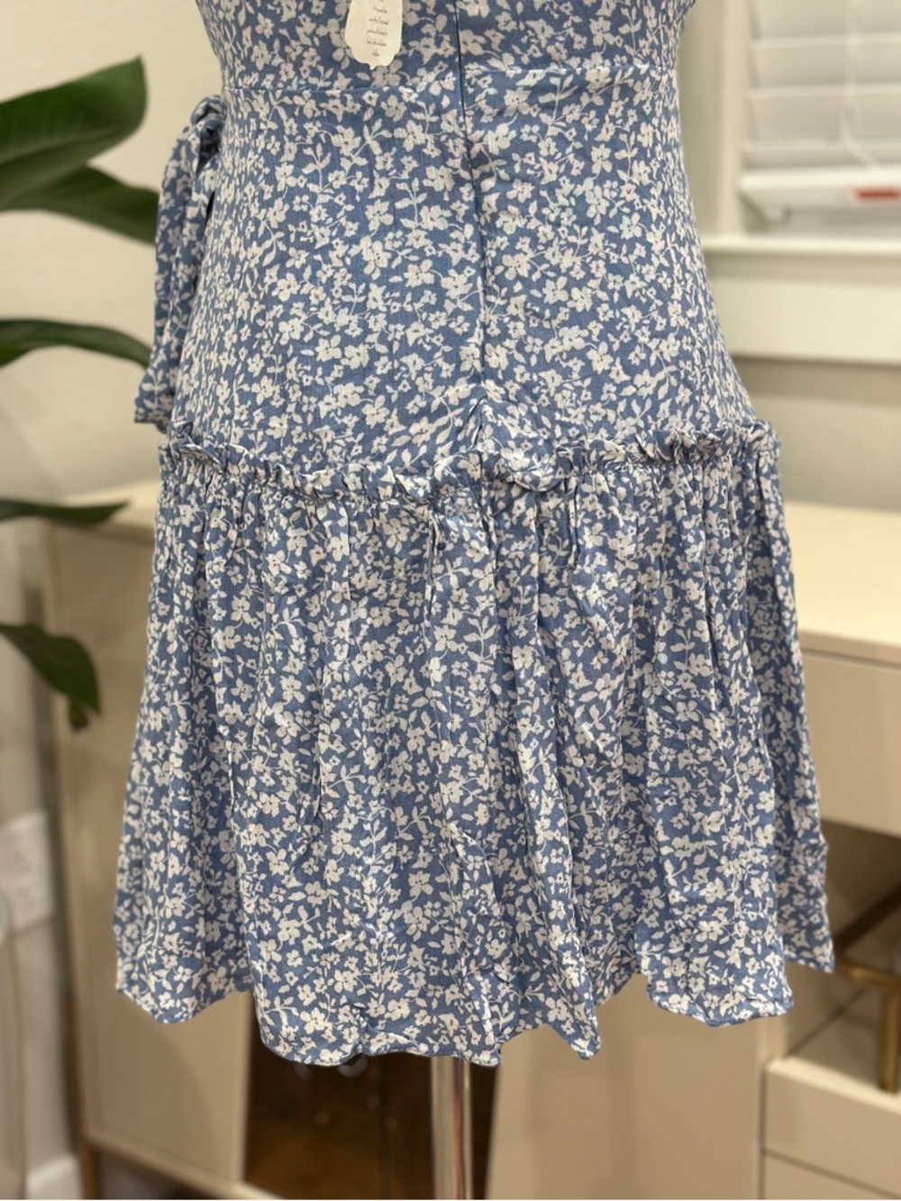 Altar'd State Light Blue and White Floral Sundress - Picture 5 of 9